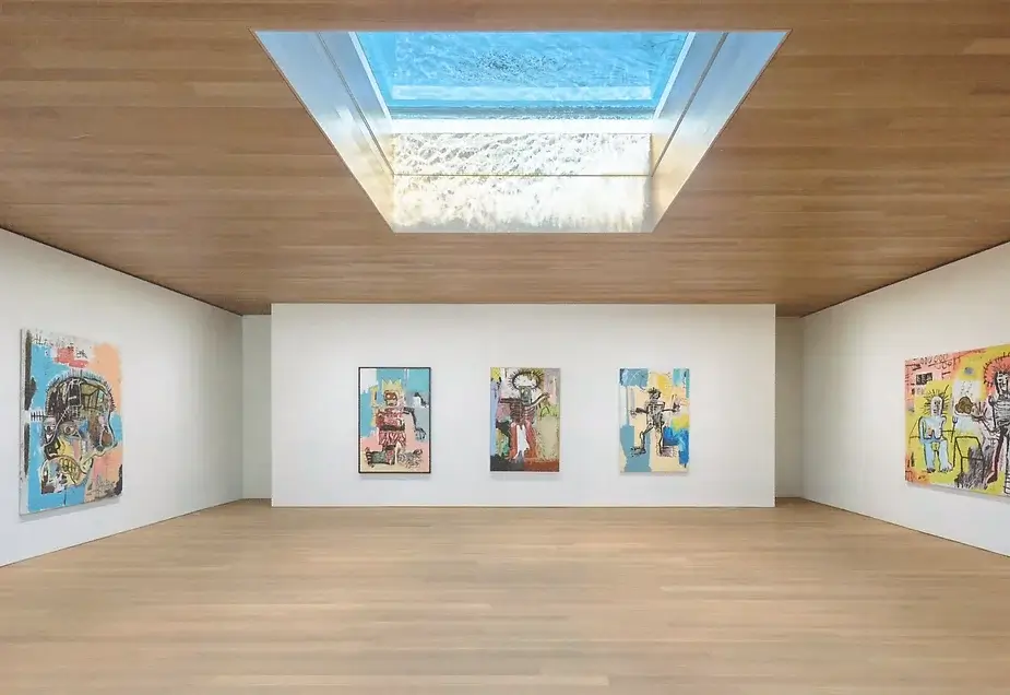 紐約布蘭特基金會藝術研究中心2019年舉辦的大型個展「尚．米榭．巴斯奇亞」展場空間